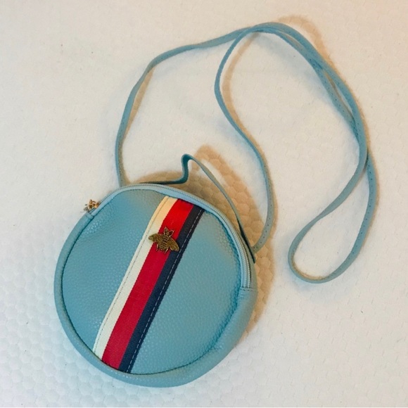 Blue Circle Cross Body Bag - Picture 3 of 5